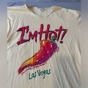 Vintage Women’s Shirt One size I’m Hot Las Vegas